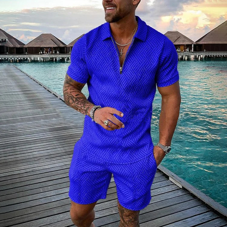 Francisco™ | Conjunto casual de polo y pantalones cortos