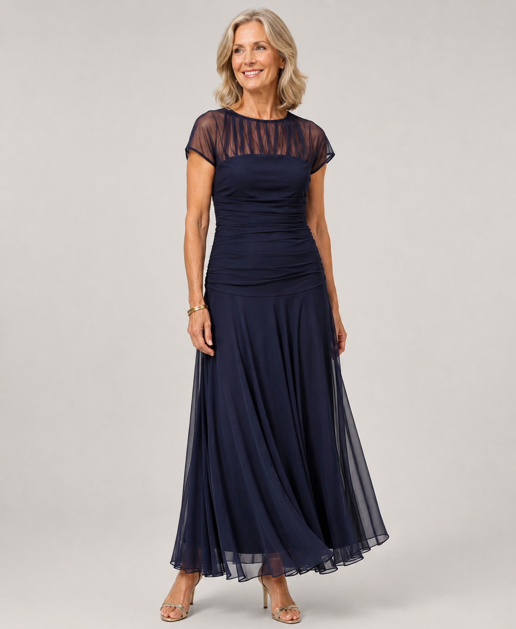 Laura™ | Vestido de Chiffón