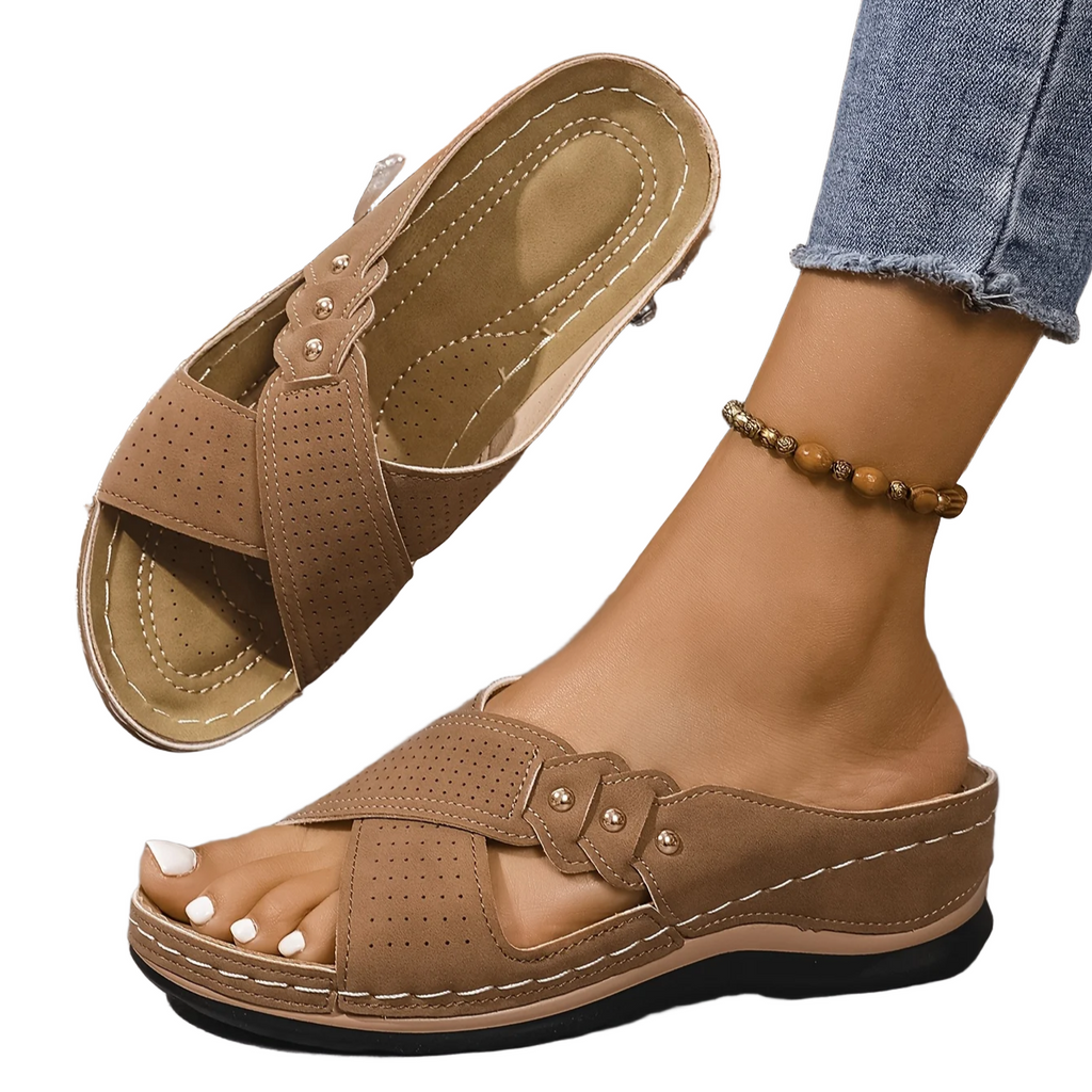 Pascalle | Sandalias ortopédicas con cuña