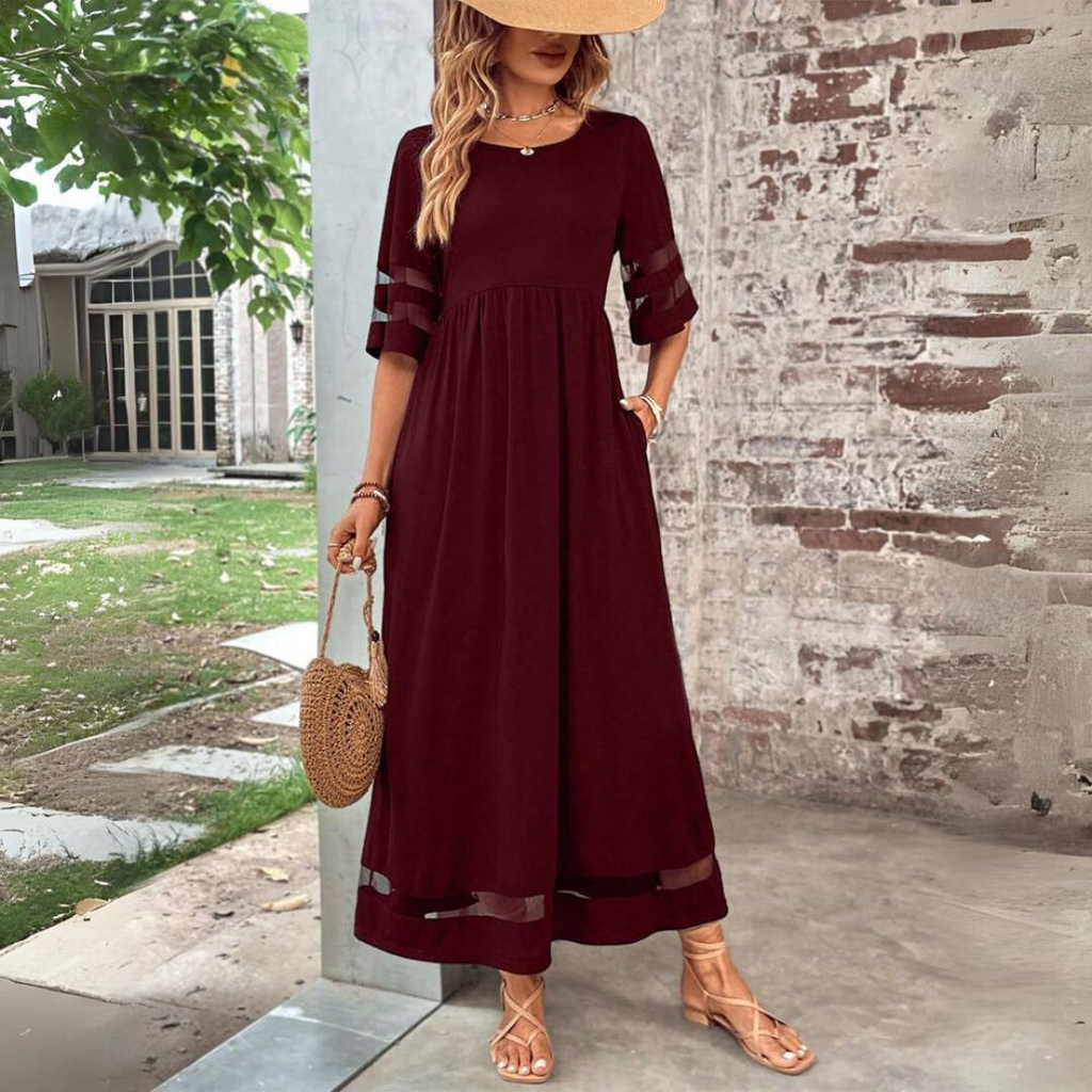 Aurora™ | Vestido Midi Moldeador con Efecto Alisador