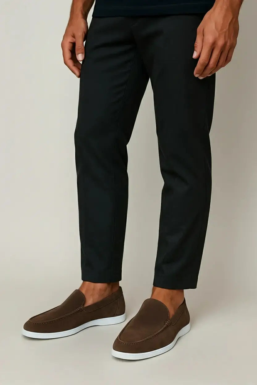 Alberto | Elegantes mocasines de ante