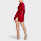Wren - Vestidos mini de terciopelo con adornos