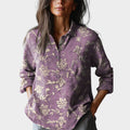 Inara™ | Camisa de lino atemporal con estampado