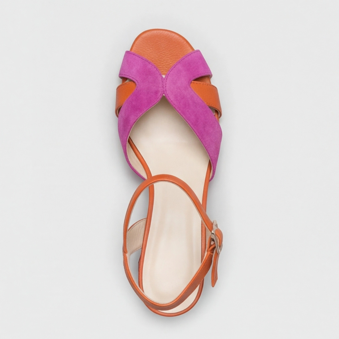 Diana | Sandalias de Cuña con Plataforma