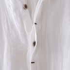 LOREN | Camisa de lino de manga corta
