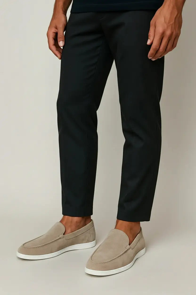 Alberto | Elegantes mocasines de ante