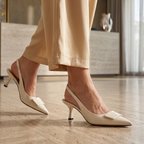 Ana | Kitten Heels Slingback de Oficina
