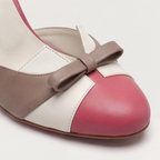Queta | Salón Kitten Heel con Cinta