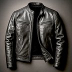 Javier™ | Chaqueta informal de cuero