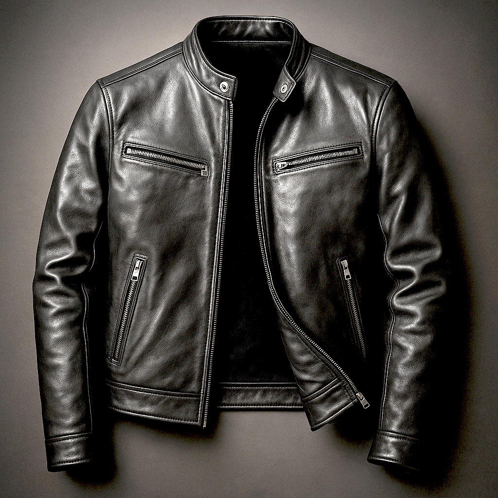 Javier™ | Chaqueta informal de cuero