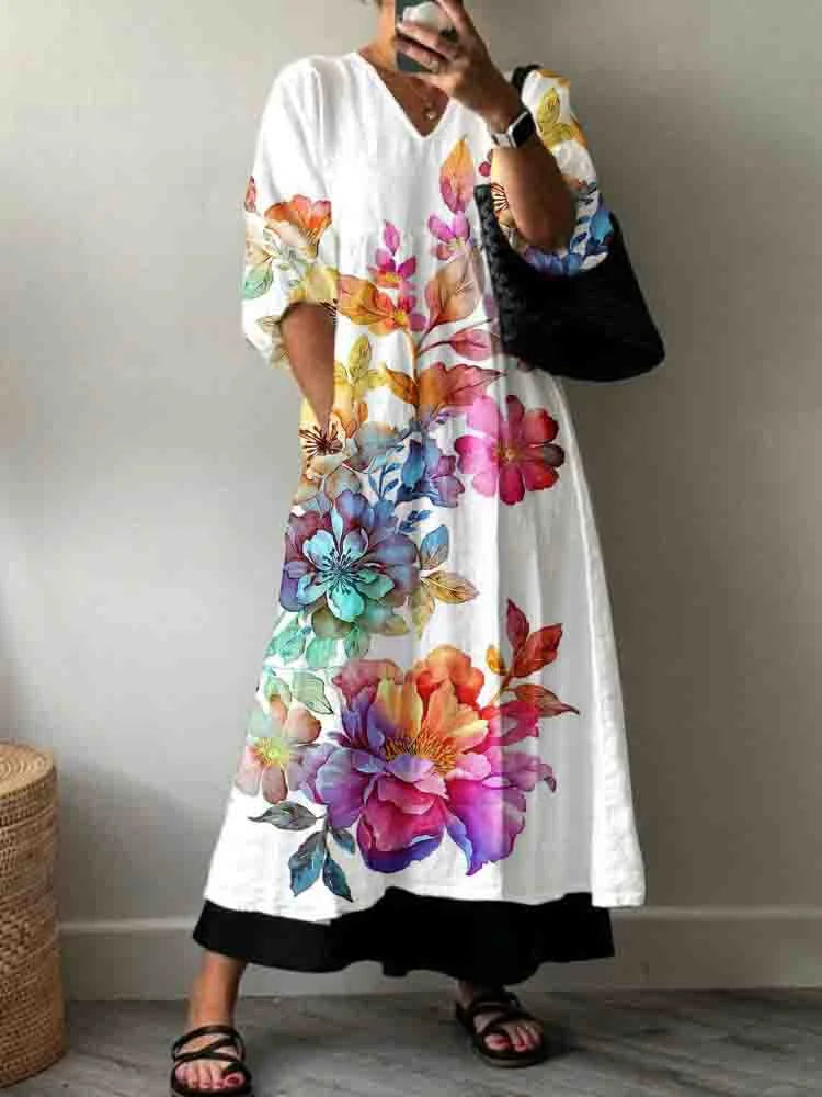 Sofía™ | Vestido estampado elegante