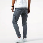 Vandeli™ | Jeans cargo elásticos