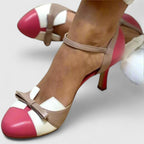 Queta | Salón Kitten Heel con Cinta