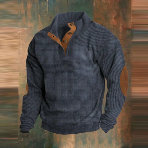 Aubin™ | Sudadera de punto con diseño de canalé