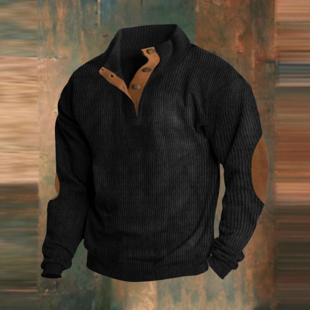Aubin™ | Sudadera de punto con diseño de canalé