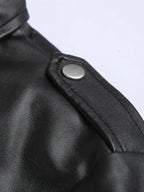 Austin™ | Chaqueta de Cuero Clásica Biker
