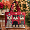 Bolso Artesanal | Trío de Schnauzers
