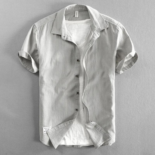 Camisa de verano de lino
