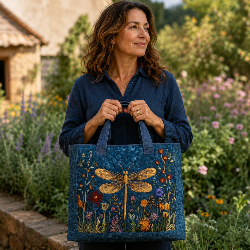 Bolso Artesanal | Libélula Dorada