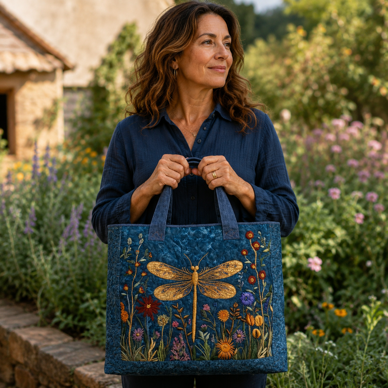 Bolso Artesanal | Libélula Dorada
