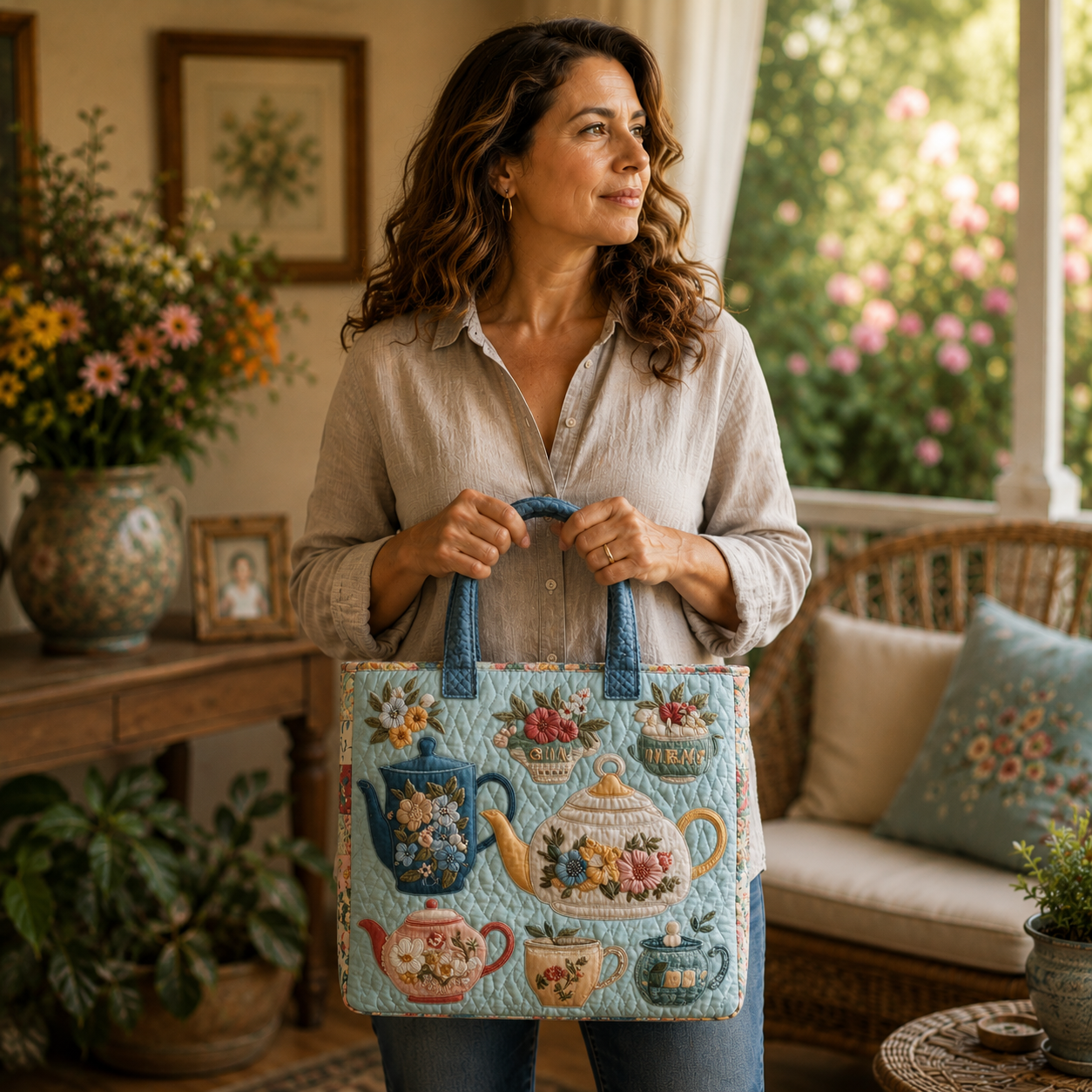 Bolso Artesanal | Patrón Floral