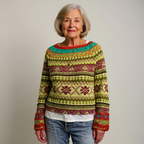 Caitlin | Sudadera de Islas Vintage