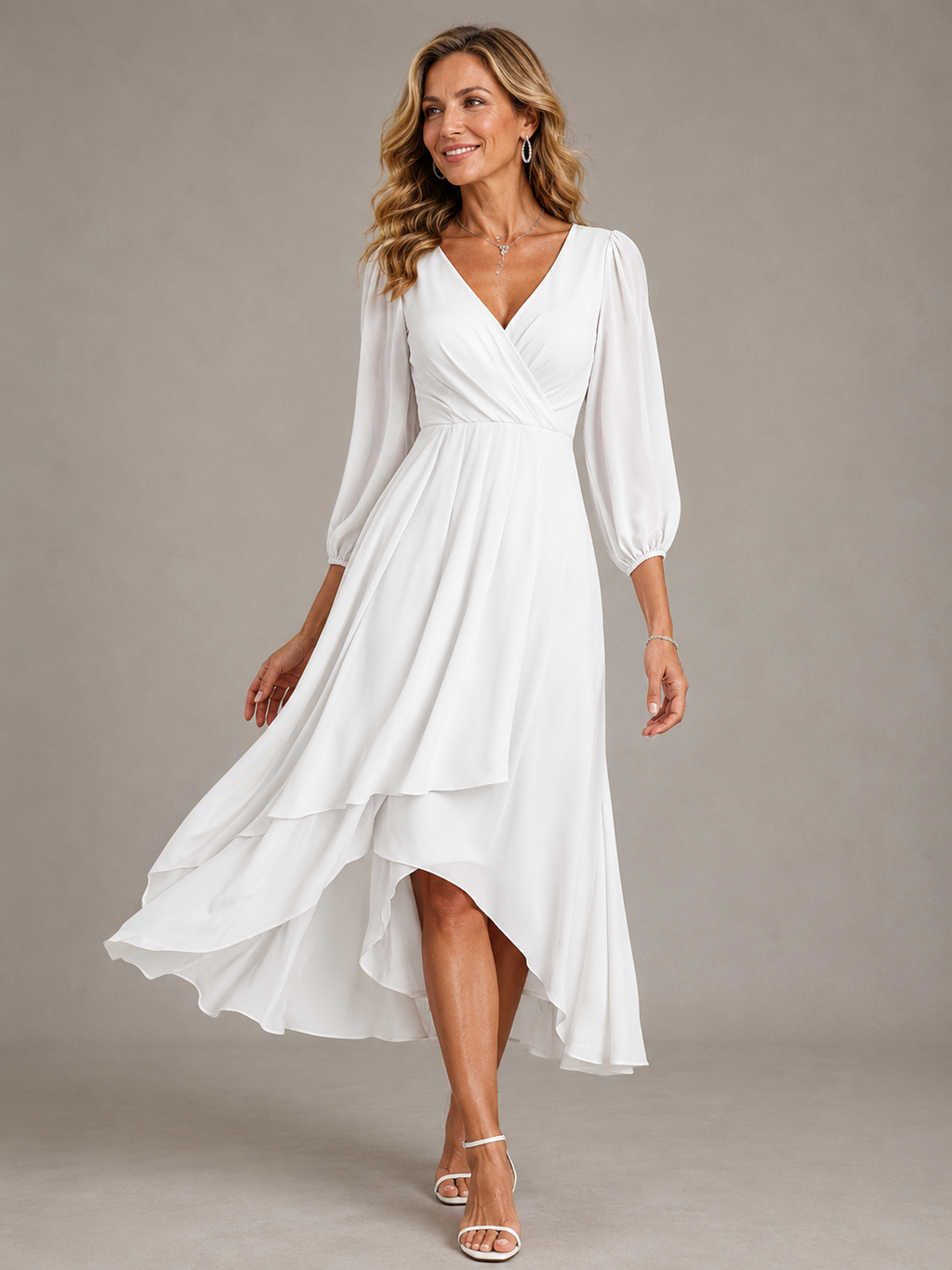 Mía™ | Vestido Largo Elegante con Escote en V