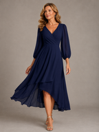 Mía™ | Vestido Largo Elegante con Escote en V
