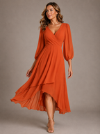 Mía™ | Vestido Largo Elegante con Escote en V