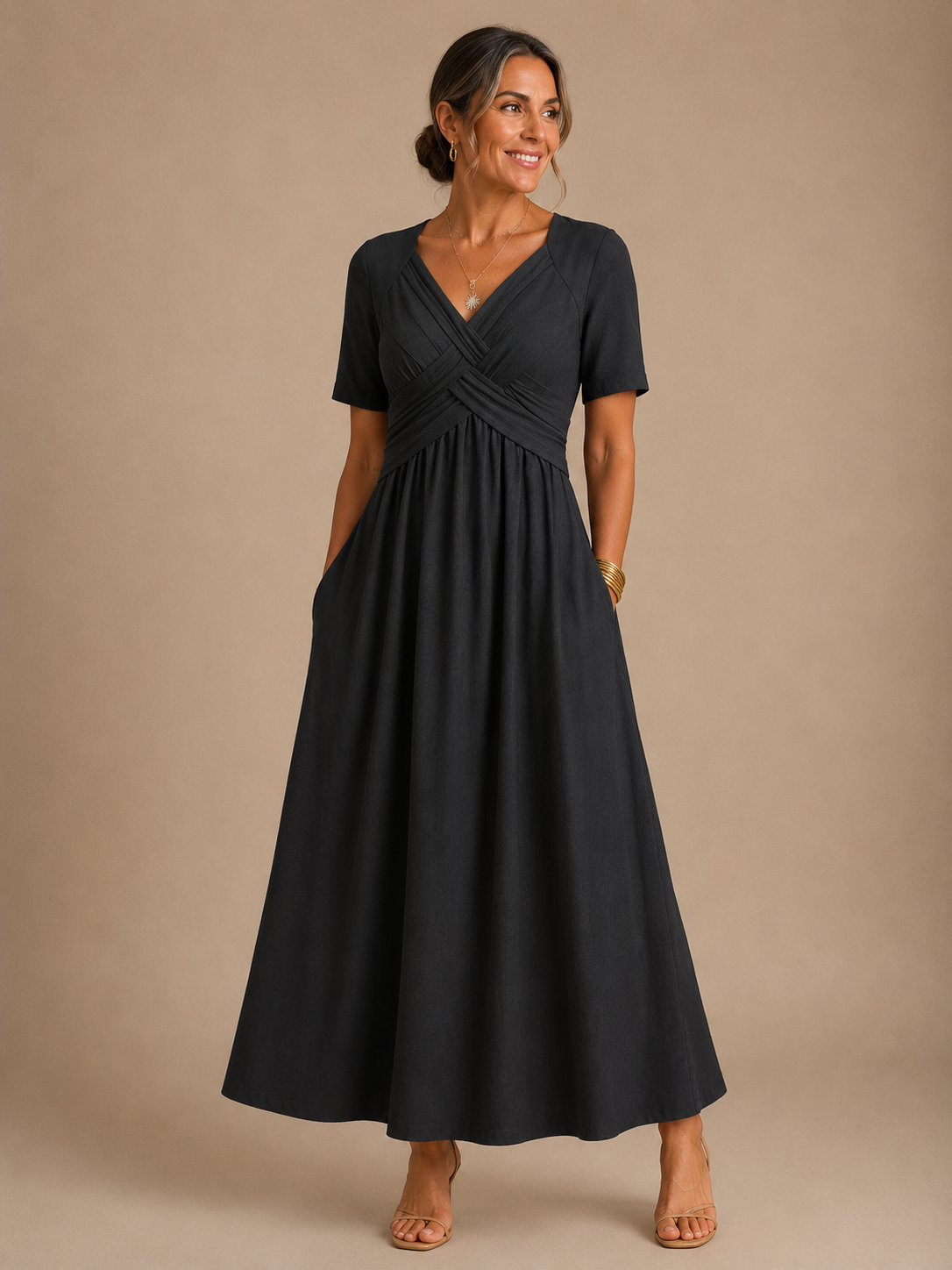 Ángela™ | Vestido Midi Elegante