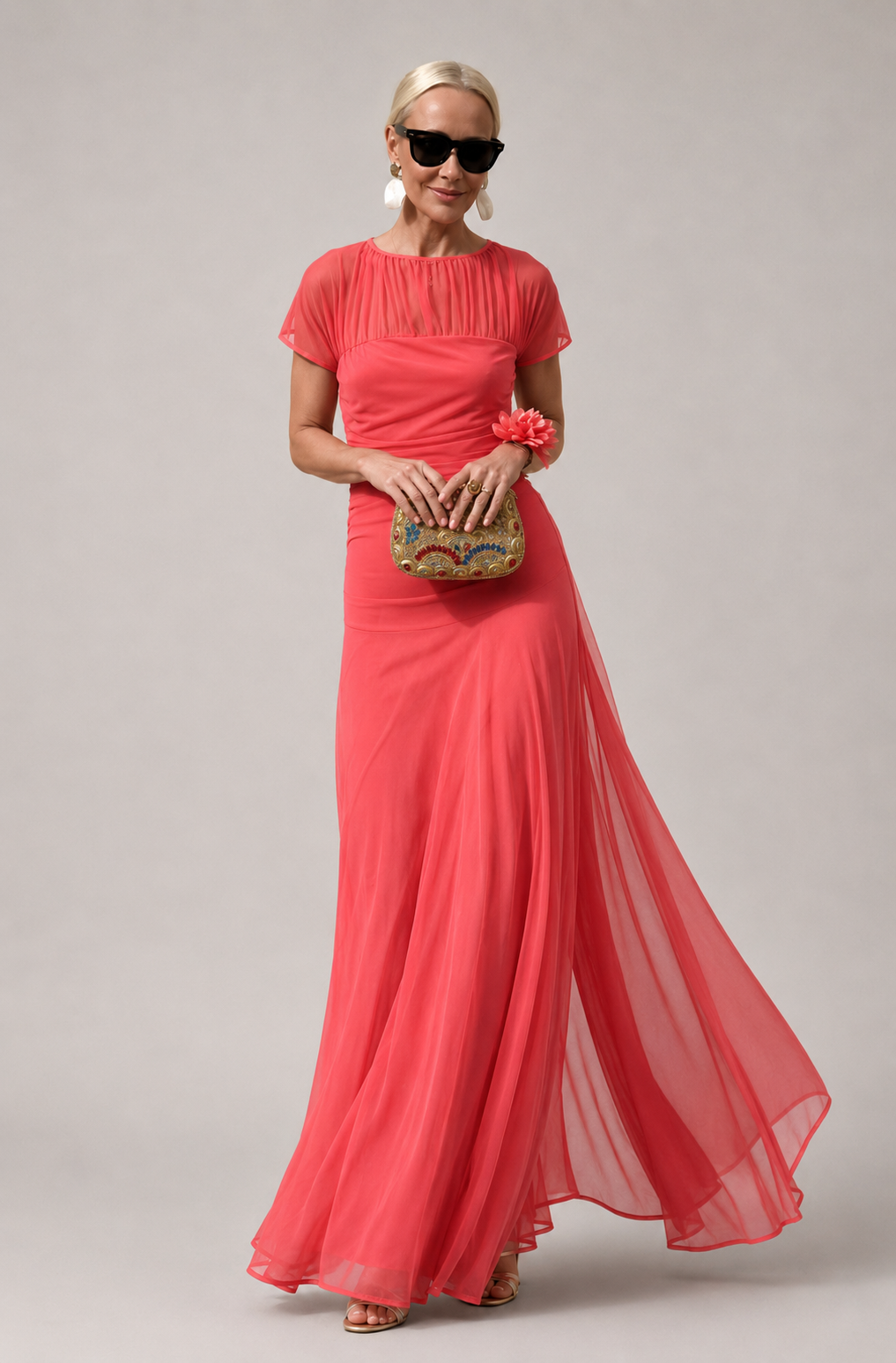 Laura™ | Vestido de Chiffón