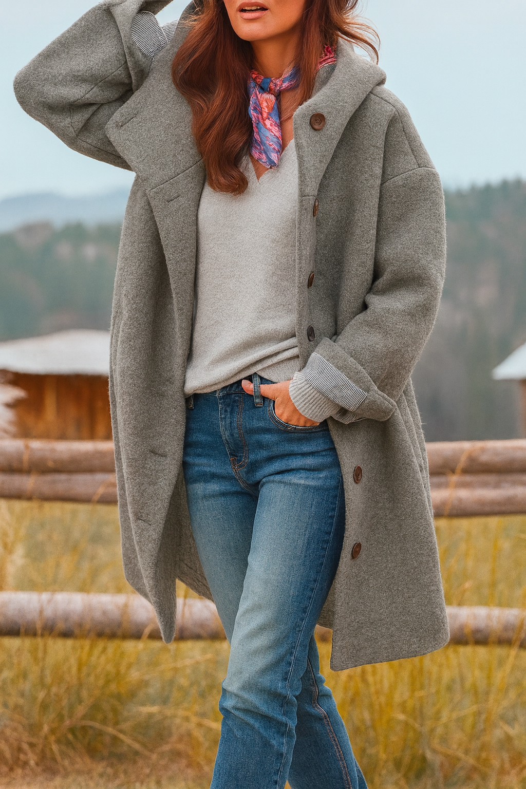 LAURA™ | CHAQUETA CON CAPUCHA