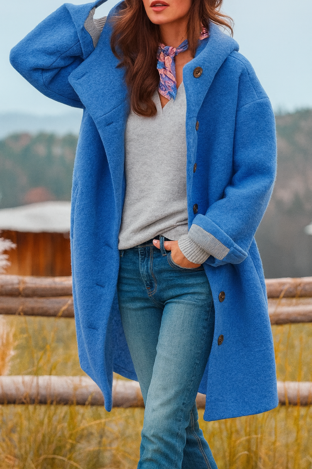 LAURA™ | CHAQUETA CON CAPUCHA