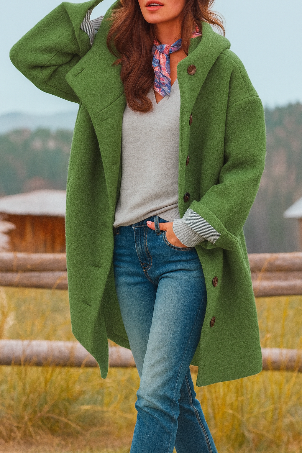 LAURA™ | CHAQUETA CON CAPUCHA