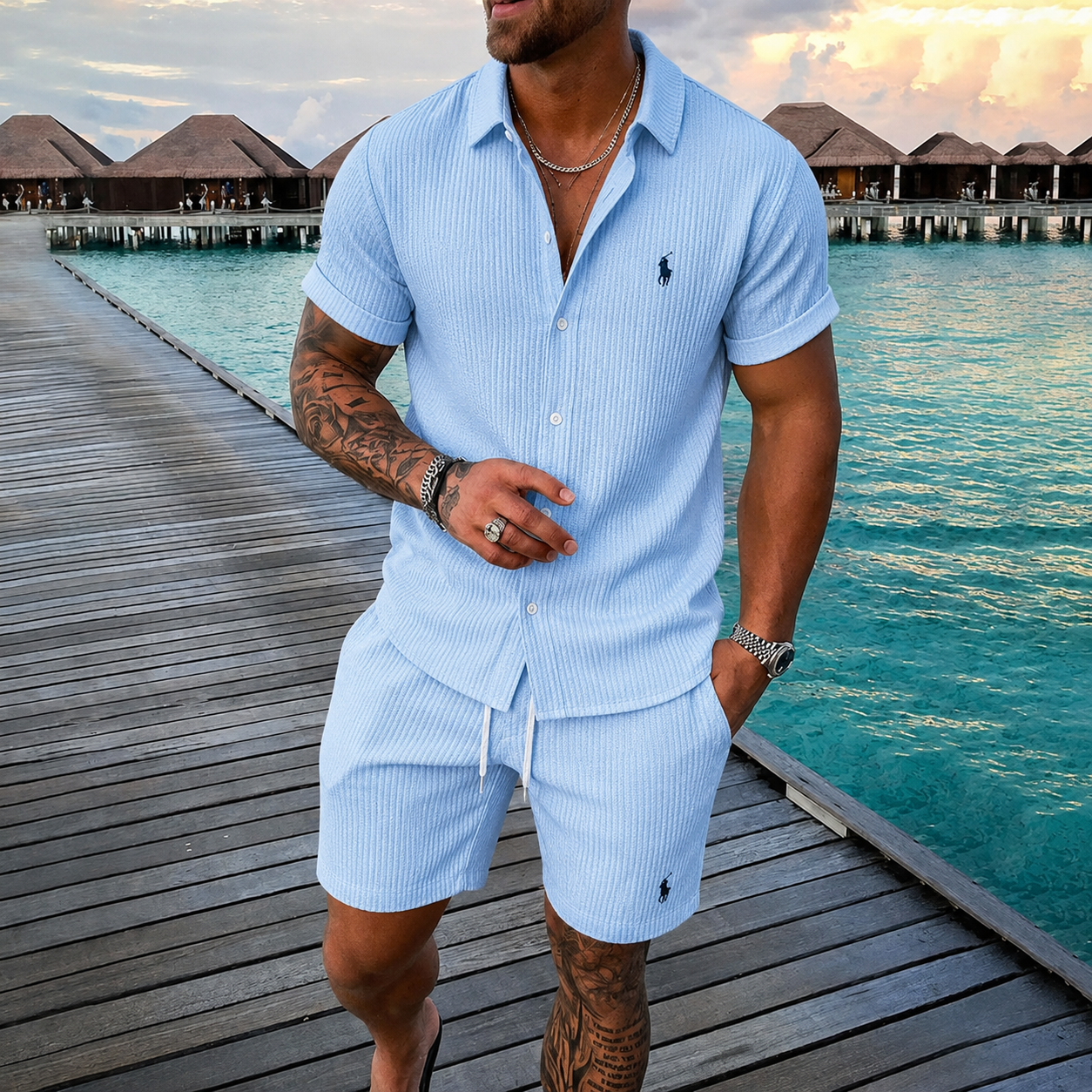 Rafael™ | Conjunto de verano para hombre