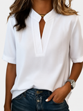 Margarida™ | Blusa chic con cuello en V