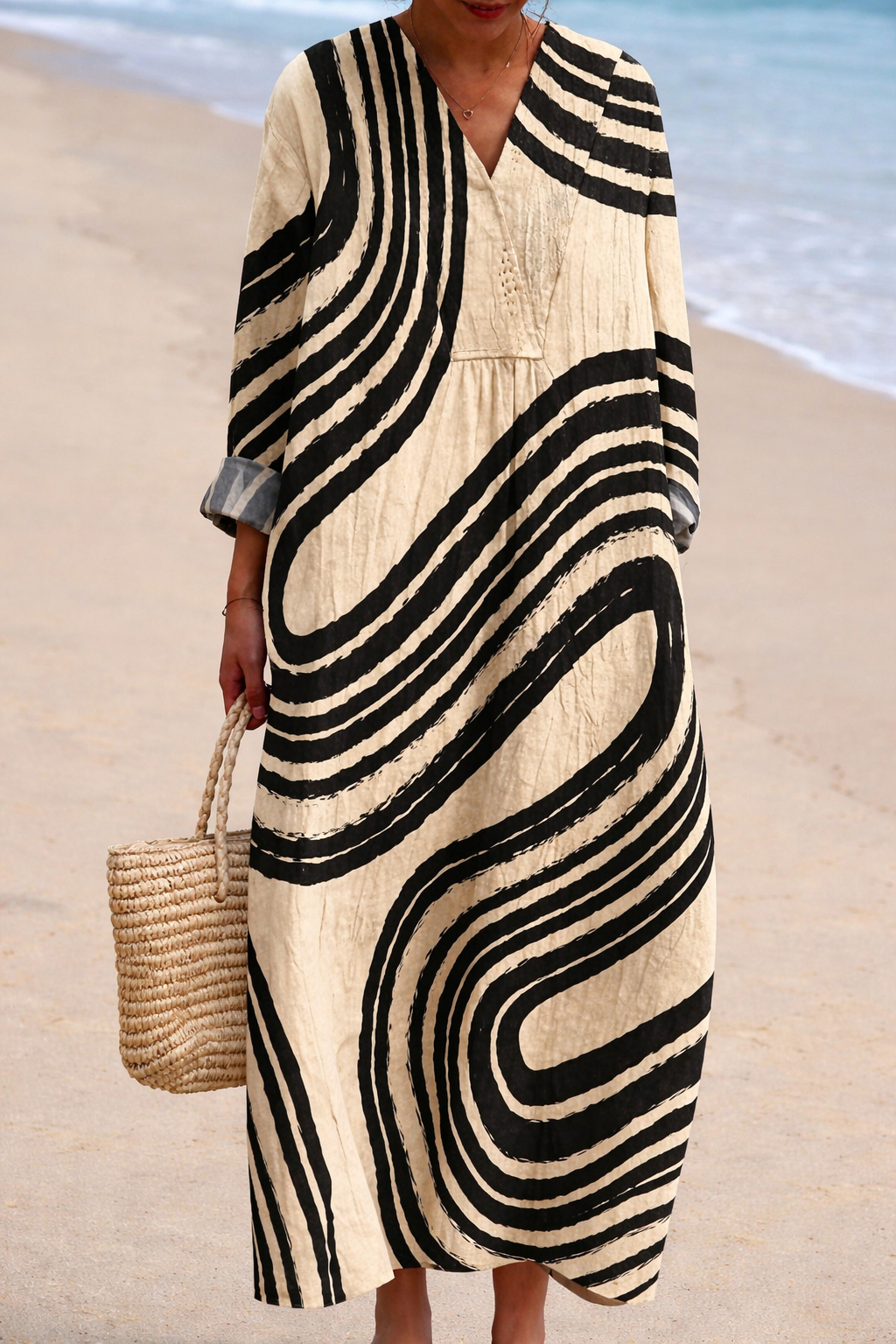 Nayna™ | Vestido maxi bohemio
