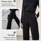 Sofía | Pantalones de traje de cintura alta para mujer