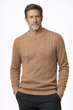 Denis | Jersey casual de punto cálido para hombre