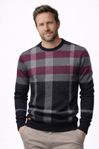 Marco | Jersey de punto para hombre con diseño de rombos