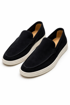 Alberto | Elegantes mocasines de ante