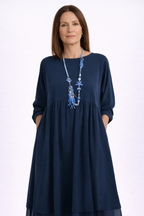 Valentina | Vestido midi relajado