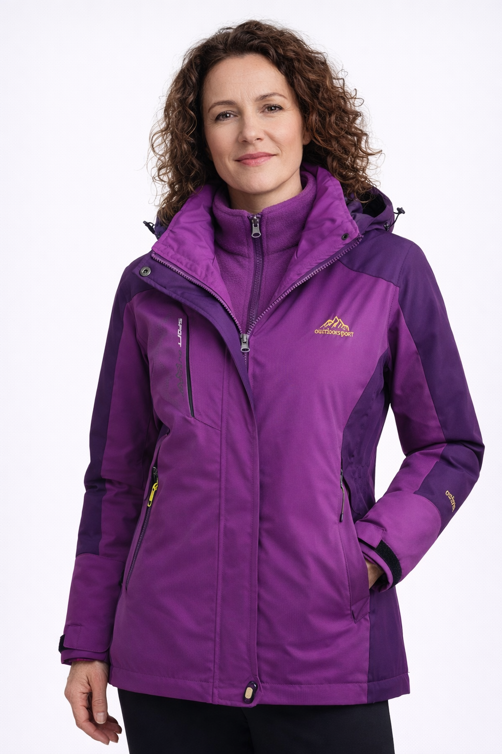Gabriela | Chaqueta impermeable de invierno 3 en 1