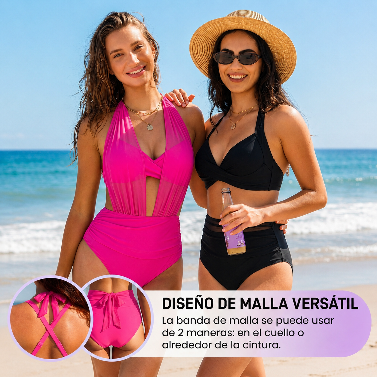 Elvira | Bikini Reductora de Cintura 2 en 1 de Talle Alto (1+1 GRATIS)
