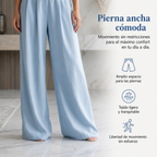 Valentina | Mono de Pierna Ancha con Escote en V y Talle Alto