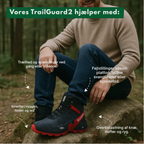 TrailGuard™ 2.0 | Bota ortopédica impermeable para exteriores
