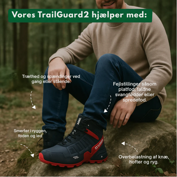 TrailGuard™ 2.0 | Bota ortopédica impermeable para exteriores