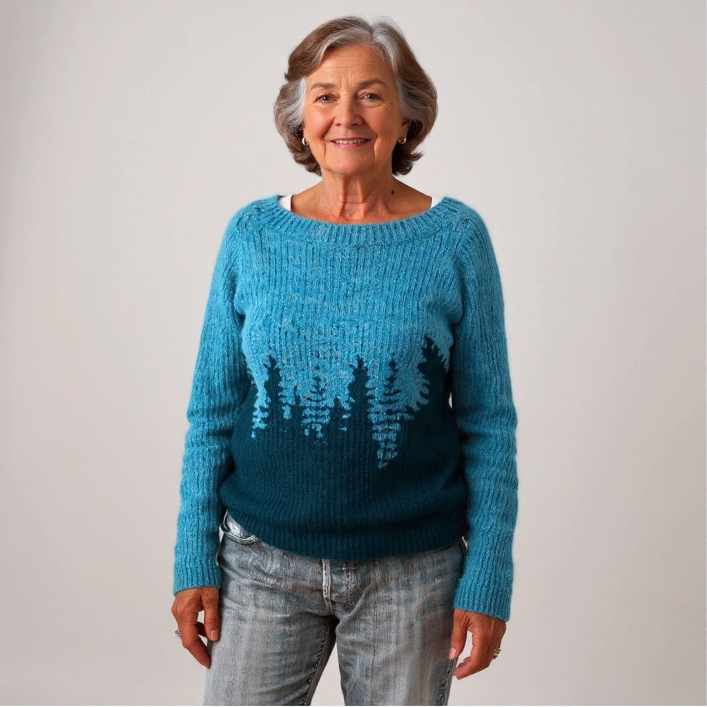 Donna | Suéter de punto vintage Isla