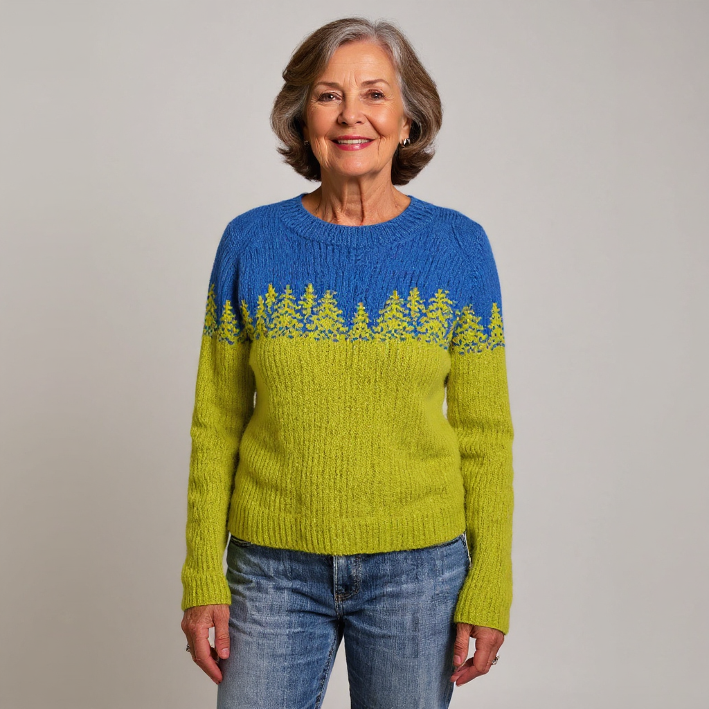 Ellen | Suéter de isla vintage