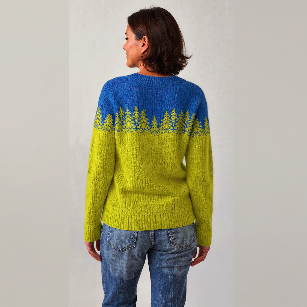 Ellen | Suéter de isla vintage